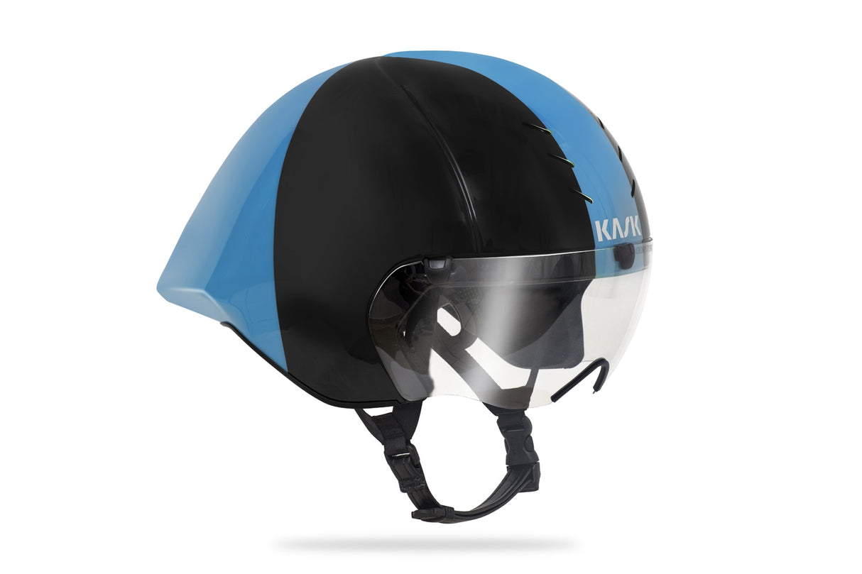 Kask Mistral Black/light blue CHE00050219