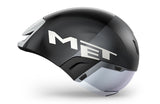 MET Codatronca matt glossy metallic black 3HM119 NO1