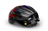 MET Trenta 3k carbon mips rosso iridescente lucido 3HM146 RO1